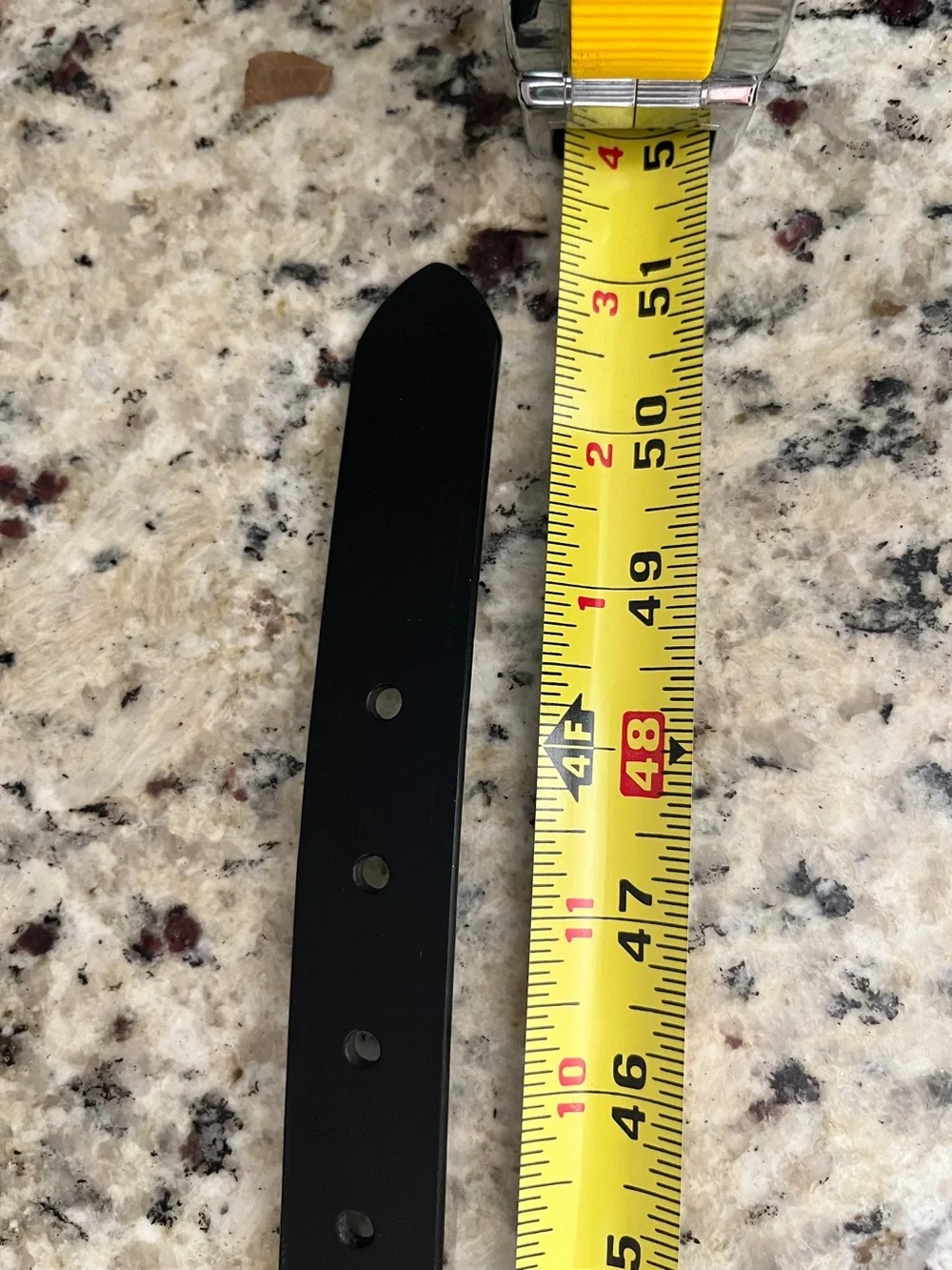 Land’s End Black XL Leather Belt